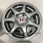 JDM EK9 Civic Type R Gunmetal 5 Lug Wheels